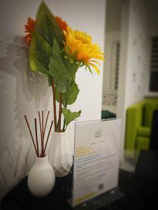 Χώρος καθιστικού στο Apartament Spring