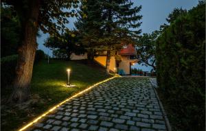 Ogród w obiekcie Beautiful Home In Bedenica With Sauna
