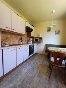 Kuhinja oz. manjša kuhinja v nastanitvi Haus Reinstadler