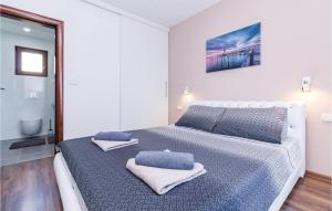 Posteľ alebo postele v izbe v ubytovaní 4 Bedroom Pet Friendly Home In Vodnjan