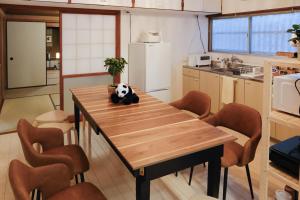 Köök või kööginurk majutusasutuses 新宮 五新の家