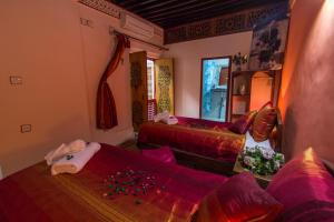 Posezení v ubytování Casa Aya Medina + 37 fotografií