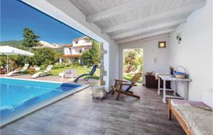 Πισίνα στο ή κοντά στο Amazing Apartment In Barbat
