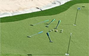 Golf v prázdninového domu nebo okolí
