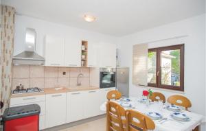 Kuchyň nebo kuchyňský kout v ubytování Three-Bedroom Holiday Home In Donji Prolozac