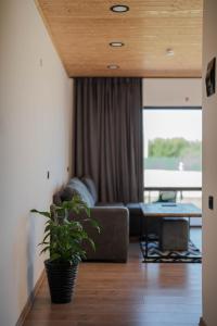 Posezení v ubytování TITA ROOMS