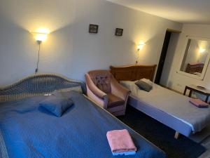 Postel nebo postele na pokoji v ubytování K65, Nice 1-bedroom apartment - 2 big beds