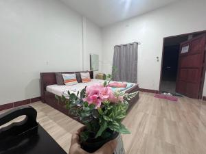 เกษมสุขรีสอร์ท Kasamesuk Resort客房内的一张或多张床位