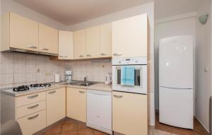 Kuchyňa alebo kuchynka v ubytovaní Two-Bedroom Apartment In Zagvozd