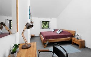 Ένα ή περισσότερα κρεβάτια σε δωμάτιο στο Villa Marisol