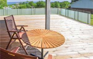 Balkón nebo terasa v ubytování Holiday Home Harbokobbel