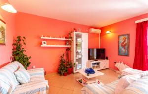 TV a/nebo společenská místnost v ubytování Holiday Home Prizba Bb