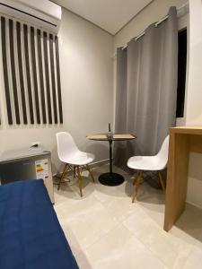 Istumisnurk majutusasutuses Habitaciones con Baño