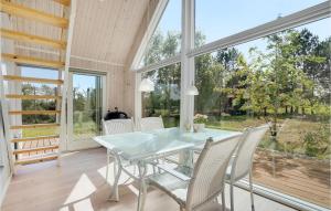 Μπαλκόνι ή βεράντα στο Holiday Home Koubjerg Rømø Ii