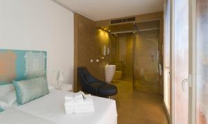 Posteľ alebo postele v izbe v ubytovaní Hotel Viento10