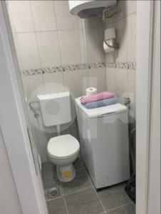 Koupelna v ubytování Apartman 078