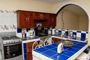 Η κουζίνα ή μικρή κουζίνα στο Casa Rosa +8 φωτογραφίες