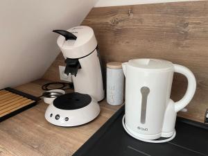 Kaffi- og teaðstaða á Gîte des Comtes du Perche 2 logements indépendants de 40 et 25 m2