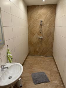 Koupelna v ubytování Ferienwohnung Zeitler