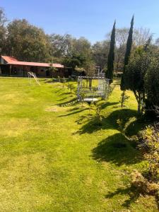 Zahrada ubytování Cabañas Cumbres de Aguacatitla