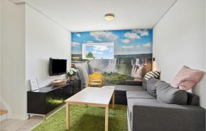 TV a/nebo společenská místnost v ubytování Holiday Home Strandgårdsvej Bagenkop X