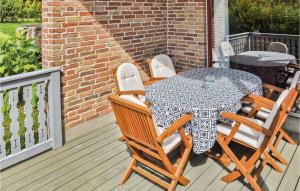 Balkón nebo terasa v ubytování Holiday Home Teglbakken V