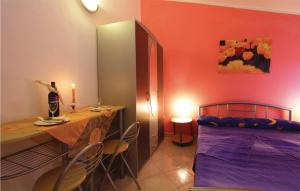 Posteľ alebo postele v izbe v ubytovaní Stunning Apartment In Pula With Wifi
