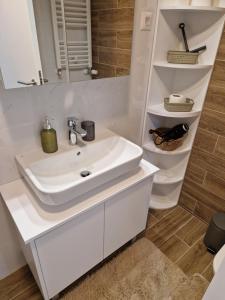 Ένα μπάνιο στο APARTMAN PLAVA LAGUNA -Crnjanski