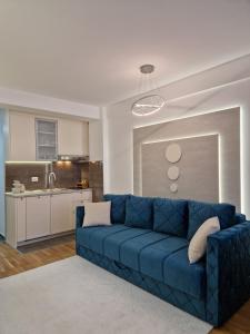 Η κουζίνα ή μικρή κουζίνα στο APARTMAN PLAVA LAGUNA -Crnjanski