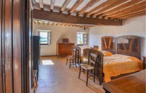 Posteľ alebo postele v izbe v ubytovaní Pet Friendly Home In Monchio Delle Olle