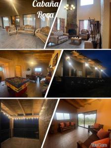 Posezení v ubytování Cabaña Roca