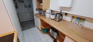Küche/Küchenzeile in der Unterkunft Private 1-2,5 -Zimmer-Wohnung mit Terrasse