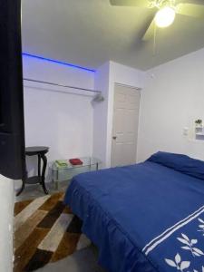 Ένα ή περισσότερα κρεβάτια σε δωμάτιο στο casa amueblada zona sur