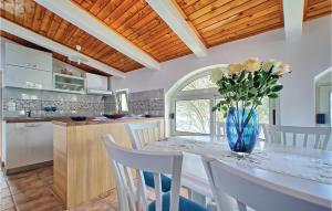 Kuchyň nebo kuchyňský kout v ubytování Two-Bedroom Holiday Home In Vela Luka