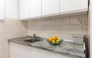 Kuchyň nebo kuchyňský kout v ubytování Apartment Premantura Iii