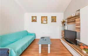 TV a/nebo společenská místnost v ubytování One-Bedroom Holiday Home In Zminj