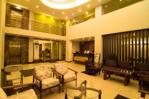 Ruang duduk di Hotel Yankin