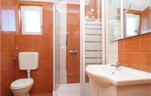 Koupelna v ubytování Apartment Stari Put V