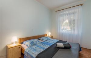 Postel nebo postele na pokoji v ubytování Beautiful Apartment In Pinezici