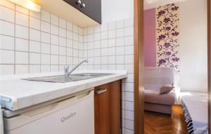 Kuchyň nebo kuchyňský kout v ubytování Apartment Split Ix