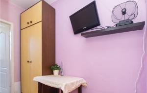 TV a/nebo společenská místnost v ubytování Apartment Split Ix