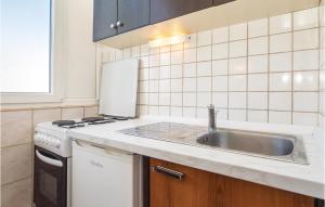 Kuchyň nebo kuchyňský kout v ubytování Apartment Split Ix