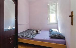 Postel nebo postele na pokoji v ubytování Apartment Split Ix