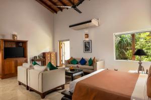 A television and/or entertainment centre at Aditya Resort
