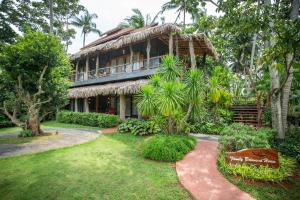 Zahrada ubytování Andalay Beach Resort Koh Libong