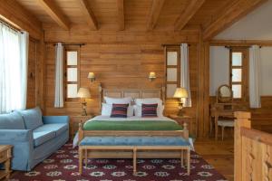 Posezení v ubytování Shangri-La Rushi Hotel