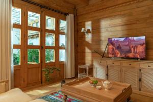 TV a/nebo společenská místnost v ubytování Shangri-La Rushi Hotel