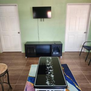 TV a/nebo společenská místnost v ubytování vieux fort town apartment