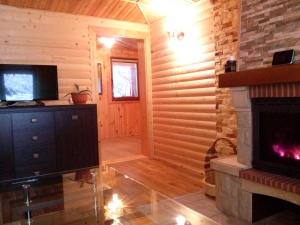 Μια τηλεόραση ή/και κέντρο ψυχαγωγίας στο Holiday Home La Vіta