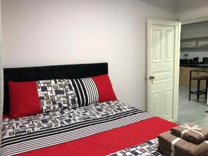 Postel nebo postele na pokoji v ubytování Acogedor y Amplio Apartamento 102 El Jardin